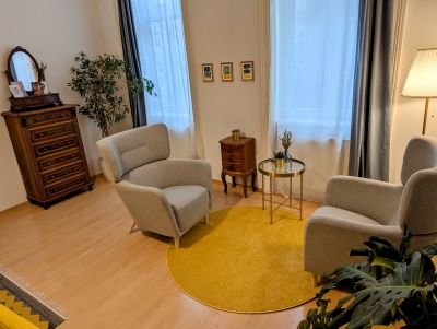 Chairs for one on one sessions.